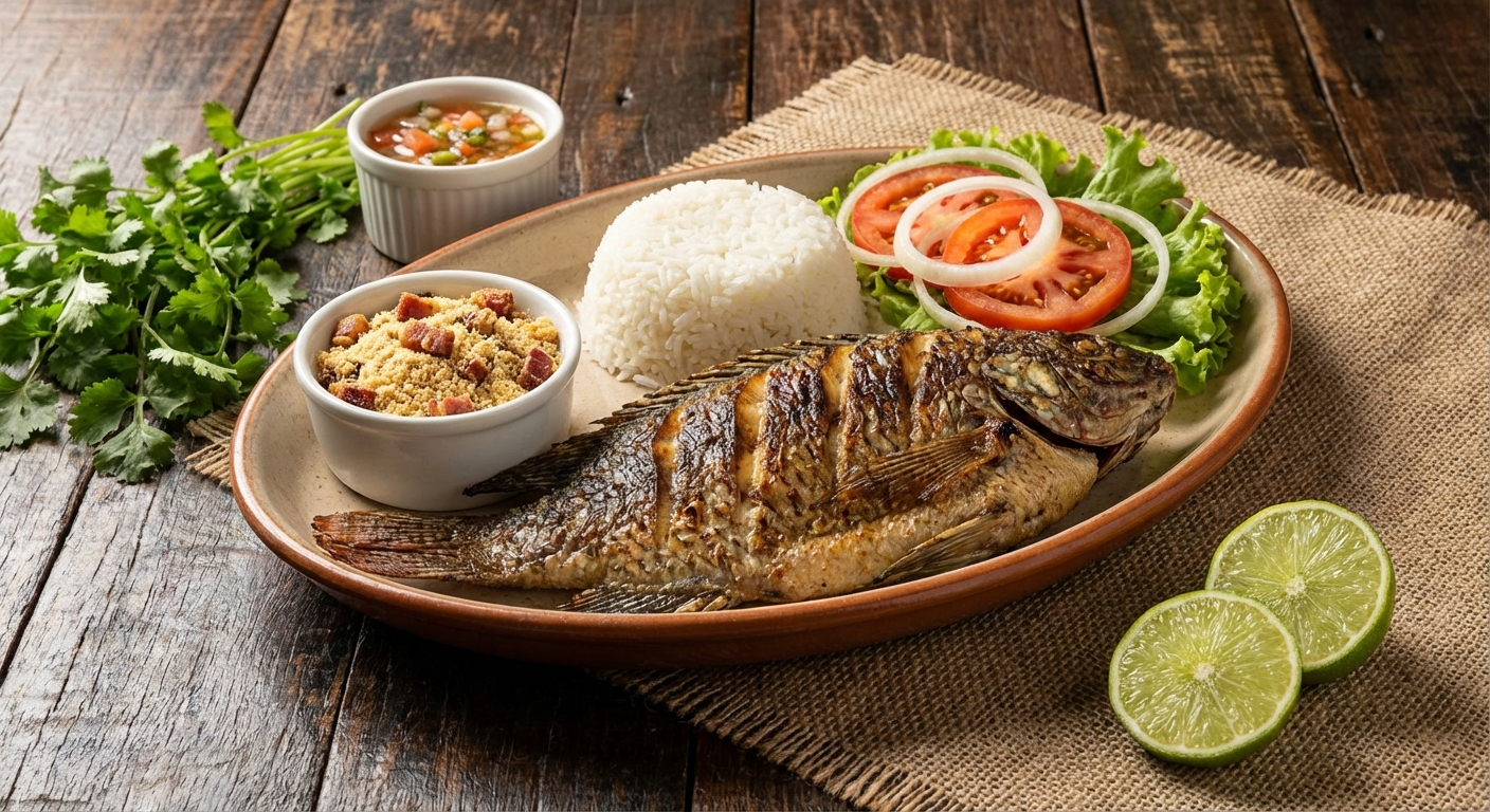 Pesca esportiva no Pesque Pague Andrade